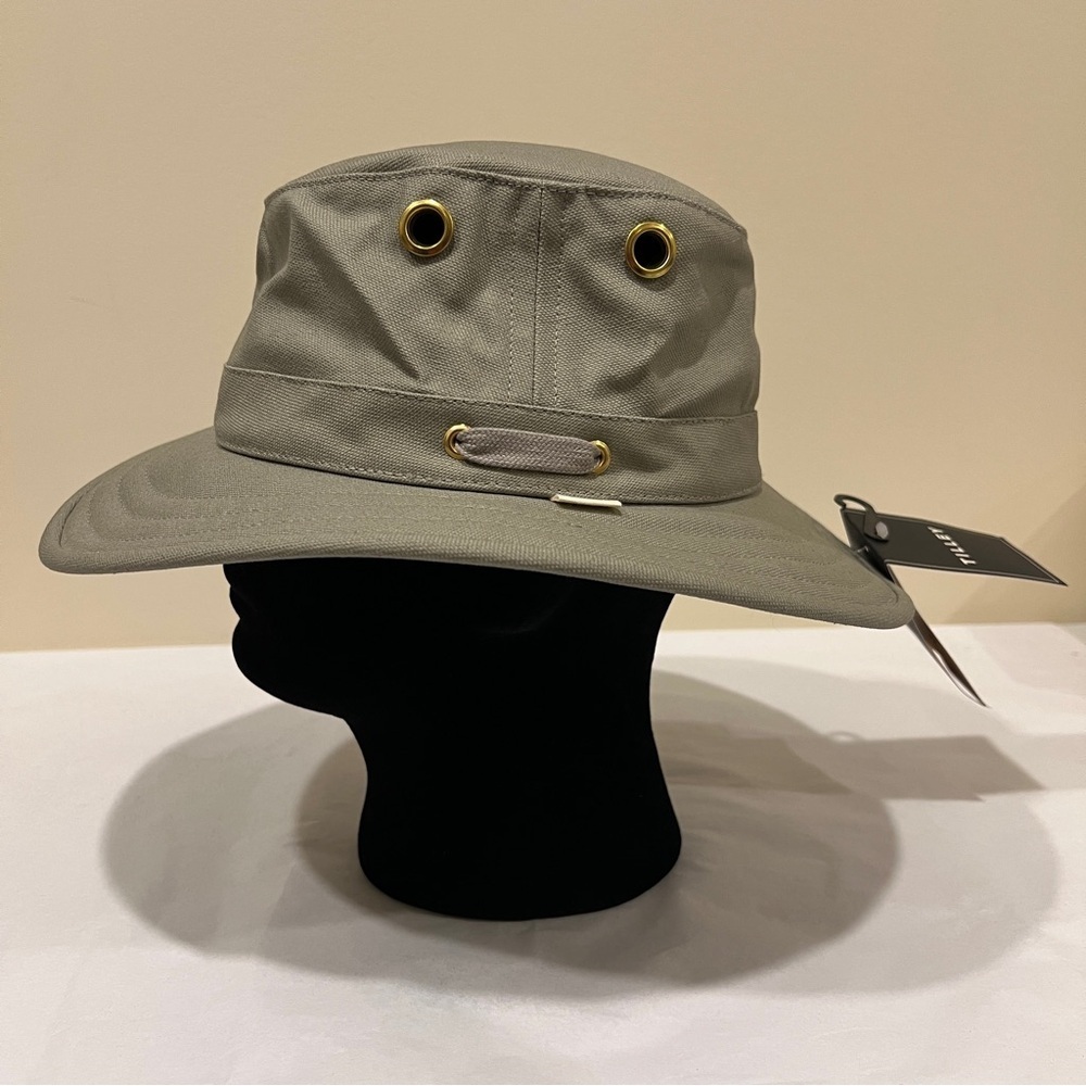 TILLEY T5 ADVENTURE HAT - KHAKI/OLIVE   - SIZE 7 3/8- NWT - UNISEX - Picture 2 of 11